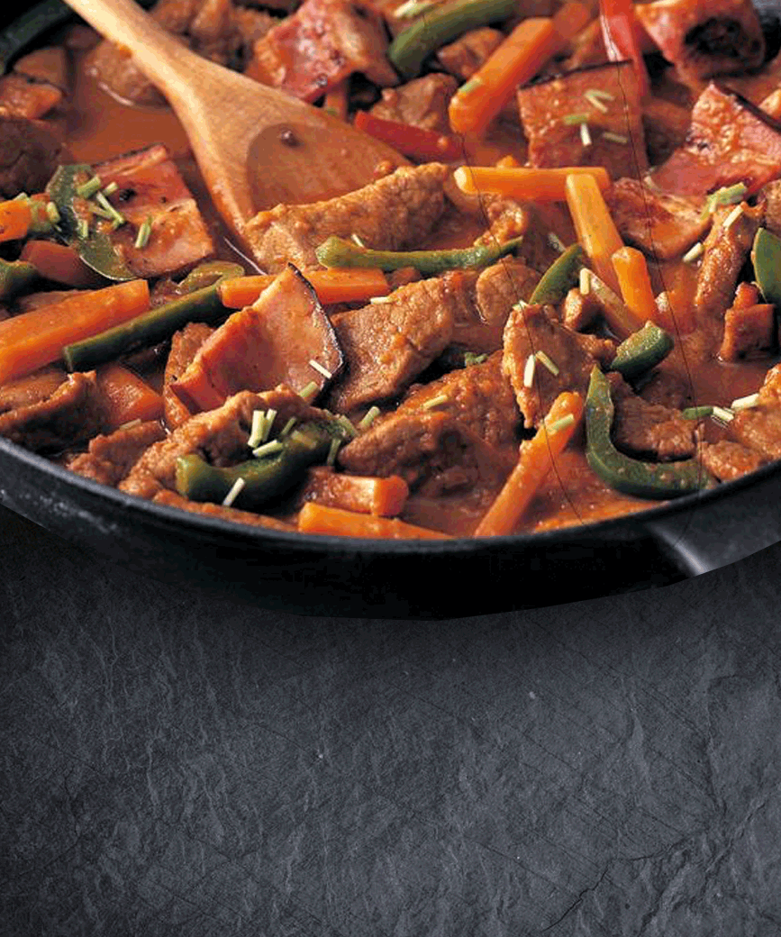 Schweinsgeschnetzekztes